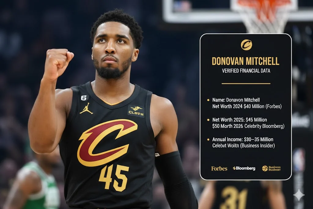 donovan mitchell net worth
