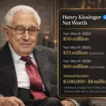 henry kissinger net worth