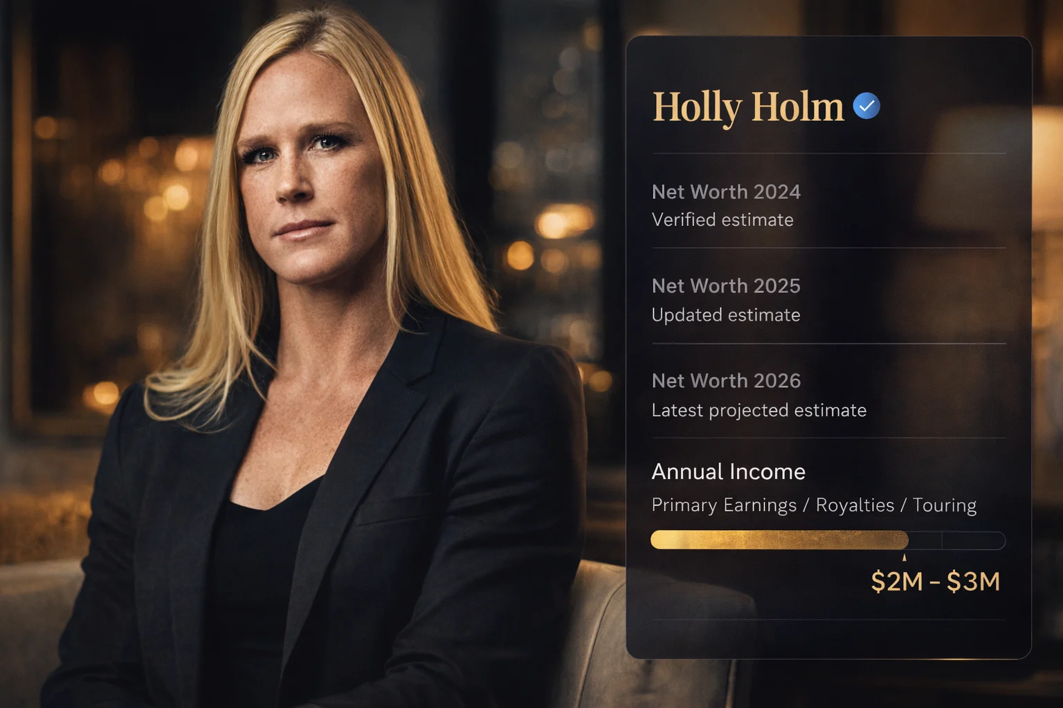 holly holm net worth