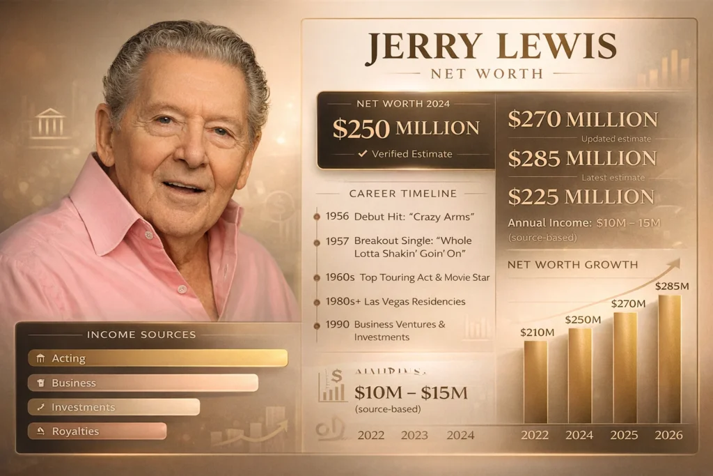 Jerry Lewis Net Worth
