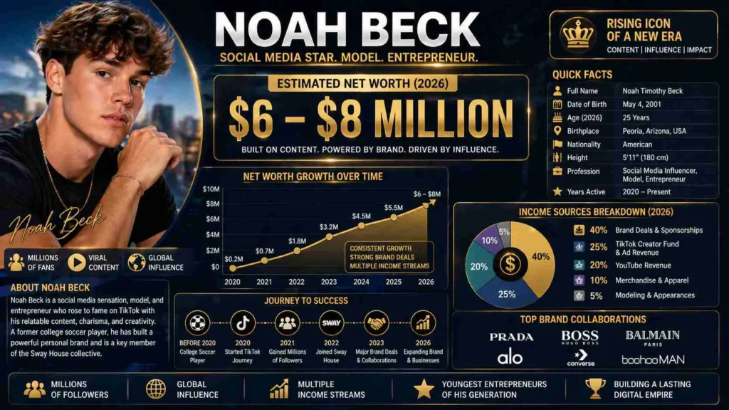 noah beck net worth