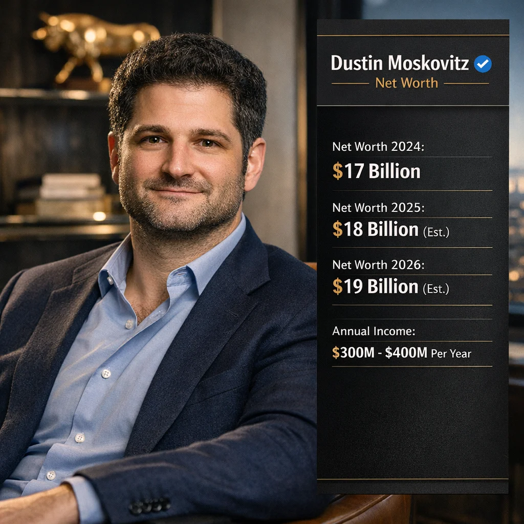 dustin moskovitz net worth
