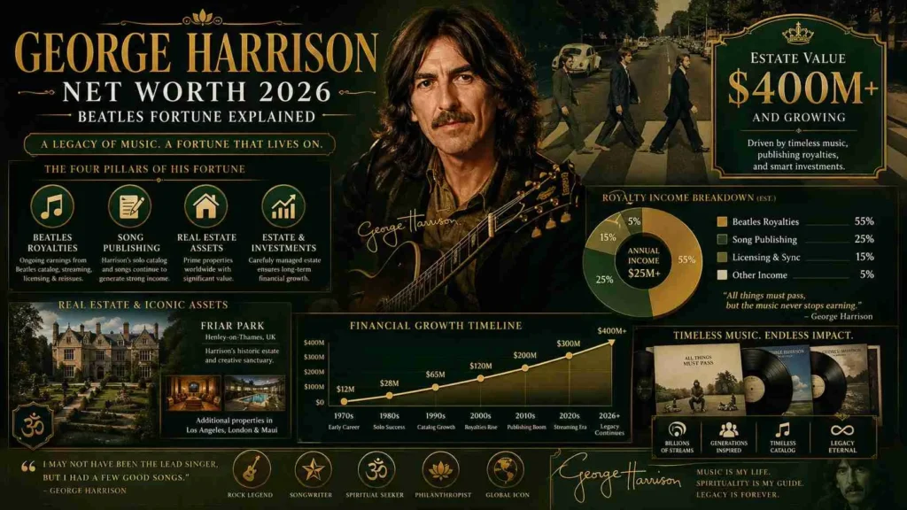 george harrison net worth
