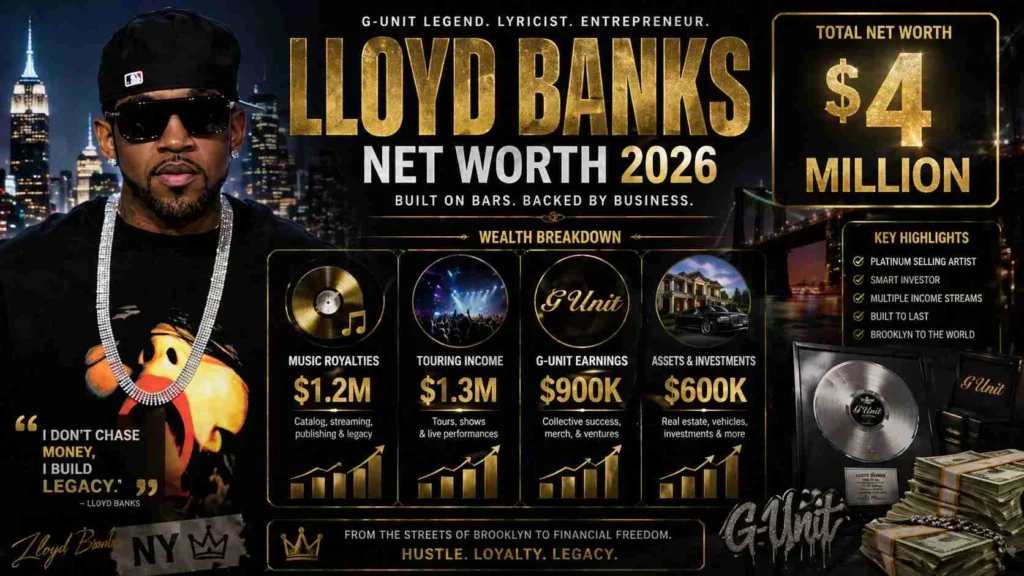 lloyd banks net worth