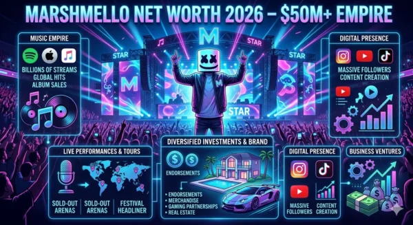marshmello net worth