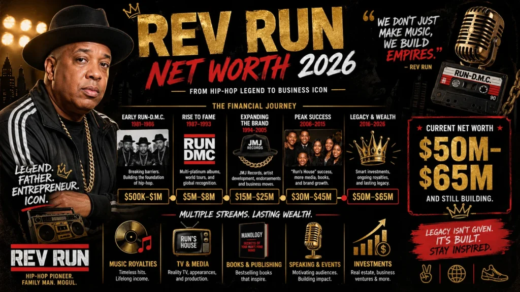 rev run net worth